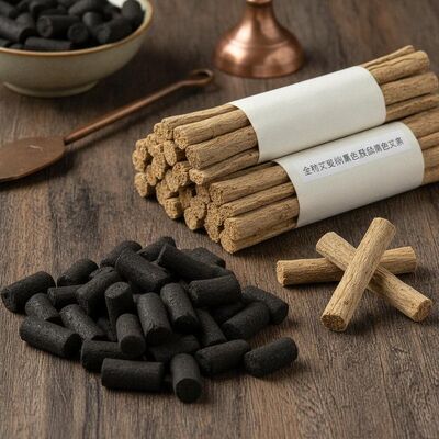 Whole Body Application Mini Moxa Black and Unscented Light Brown Herbal Moxa Sticks for Traditional Chinese Medicine