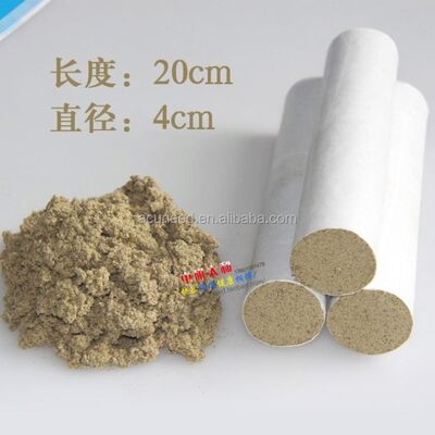 Black Pure Moxa Rolls for Moxibustion Moxibustion of Body Acupoints Natural Herbal Rolls Designed to Promote Health and Management