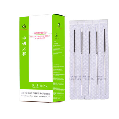 Dialysis Stainless Steel Acupuncture Needles Disposable Sujok Acupuncture Needles