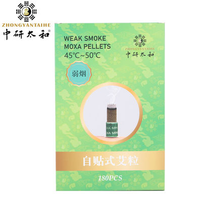 ZhongYan Taihe Weak Smoke Mini Moxibustion Sticks Self Adhesive 180pcs