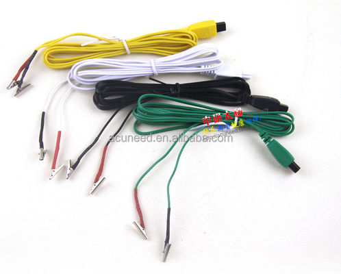 3A Fast Alligator Clip Cable For Acupuncture Stimulator KWD808