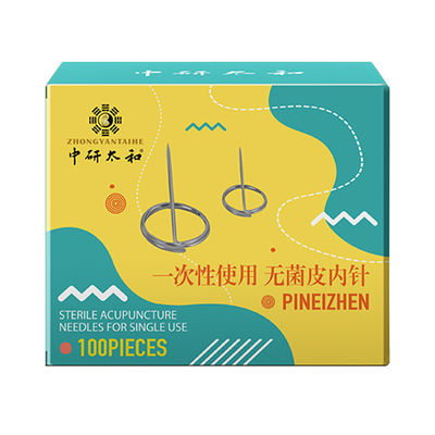 Press Intradermal Acupuncture Needles Promoting Blood Circulation