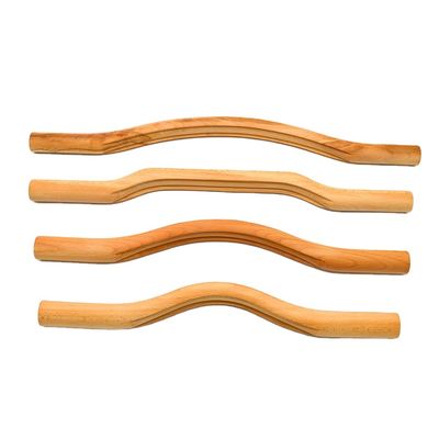 Full Body Therapy Gua Sha Wood Massage Tools Set 4 In 1 Deep Scraping
