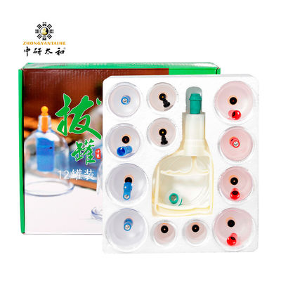 quality  Luxury Packaging Suction Silicone Cupping Cups Set Self Therapy factory