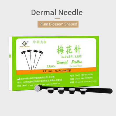 quality  ISO13485 Plum Blossom 7 Star Needle Acupuncture With 12 Replaceable Heads factory