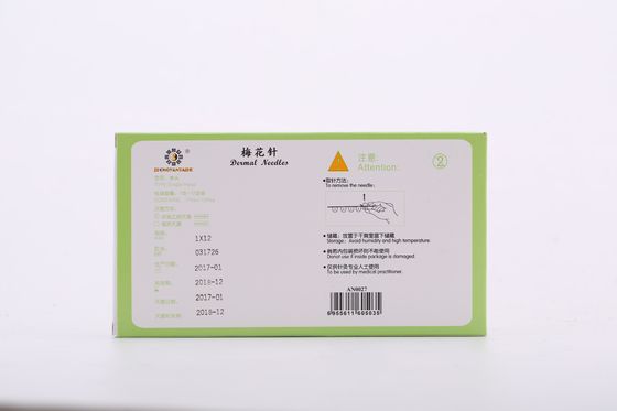 Traditional Chinese Medicine Zhongyan Blossom Needle 12 Needles Box Acupuncture Equipment Suitable for Clinical and Therapeutic