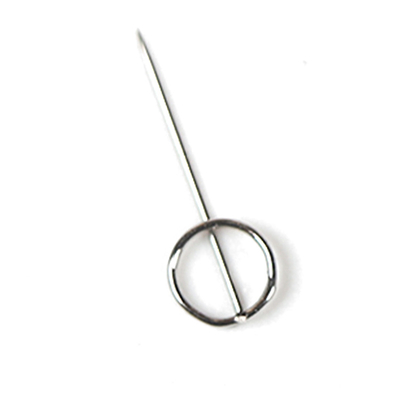 10mm Handle Length Intradermal Acupuncture Needles for Cosmetic and Medical in Silver finish