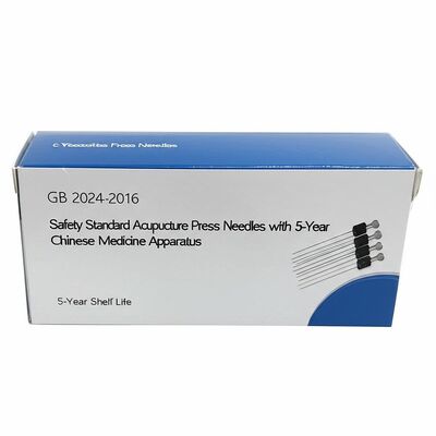 GB 2024-2016 Safety Standard Acupuncture Press Needles with 5-Year Shelf Life for Chinese Medicine Apparatus