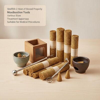 Shelflife 2 Years If Stored Properly Moxibustion Tools Various Sizes Treatment Apparatus Suitable for Medical Procedures