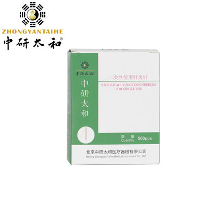 Safe Acupuncture Needles Sterilized Disposable 0.20~0.40mm For Beauty Treatment