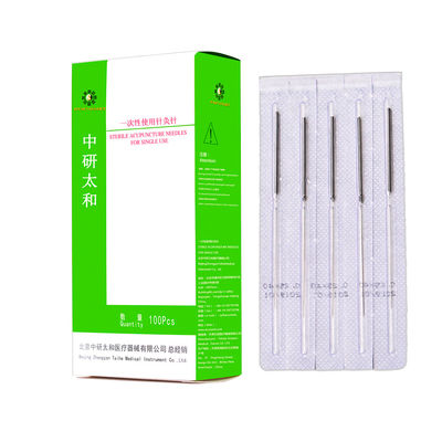 Acupuncture Needles / Acupuncture Board Sterilized by Ethylene Oxide for Chinese Medical Acupuncture