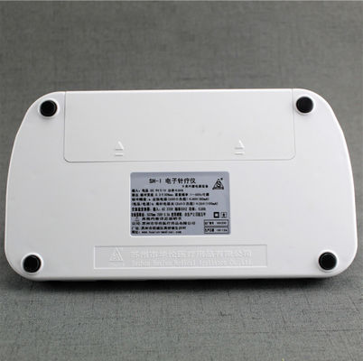 Output Intensity 0-10mA Electronic Acupuncture Treatment Instrument White Frequency 1-100Hz for Professional Therapy Applications