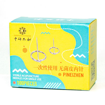 Cosmetic And Medical Intradermal Acupuncture Needles Straight Structure Ensuring Safety And Effectiveness In Acupuncture
