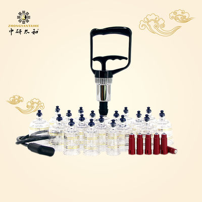 Vacuum Suction 19 Cups Sets Hijama Cupping Therapy Cellulite Massage Back  Relief Chinese